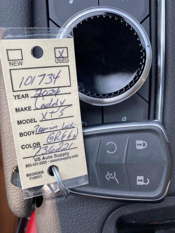 used 2024 Cadillac XT5 car, priced at $39,200