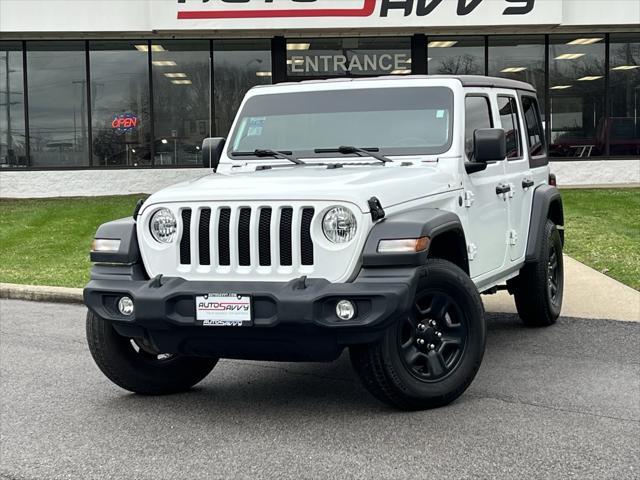 used 2022 Jeep Wrangler Unlimited car, priced at $25,600