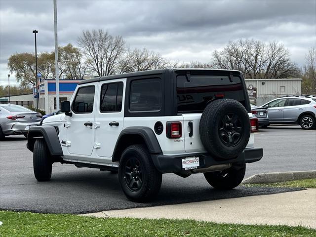 used 2022 Jeep Wrangler Unlimited car, priced at $25,600