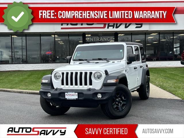 used 2022 Jeep Wrangler Unlimited car, priced at $25,600