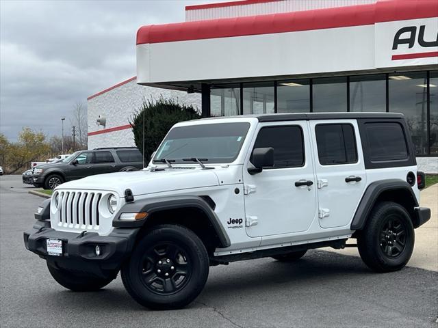 used 2022 Jeep Wrangler Unlimited car, priced at $25,600