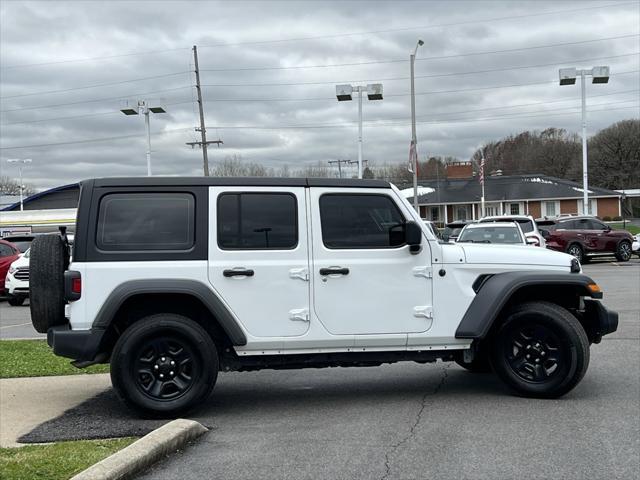 used 2022 Jeep Wrangler Unlimited car, priced at $25,600