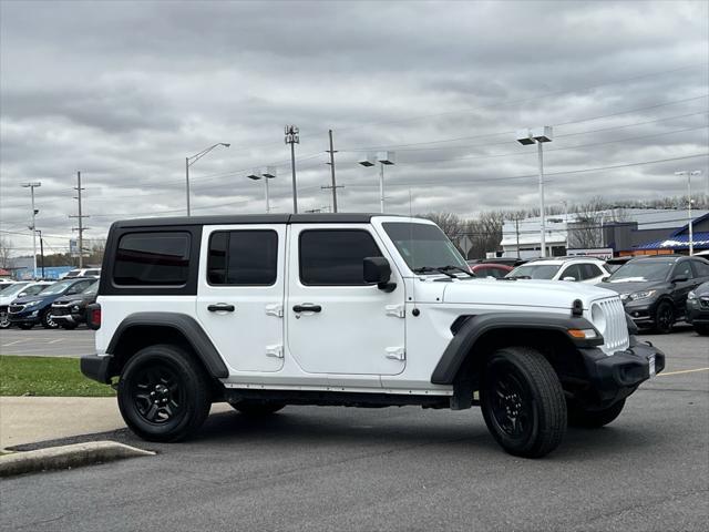 used 2022 Jeep Wrangler Unlimited car, priced at $25,600