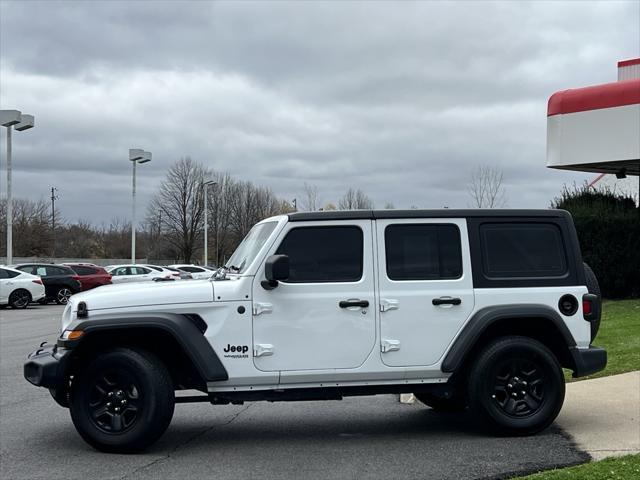 used 2022 Jeep Wrangler Unlimited car, priced at $25,600