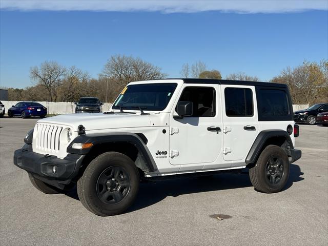 used 2022 Jeep Wrangler Unlimited car, priced at $26,400