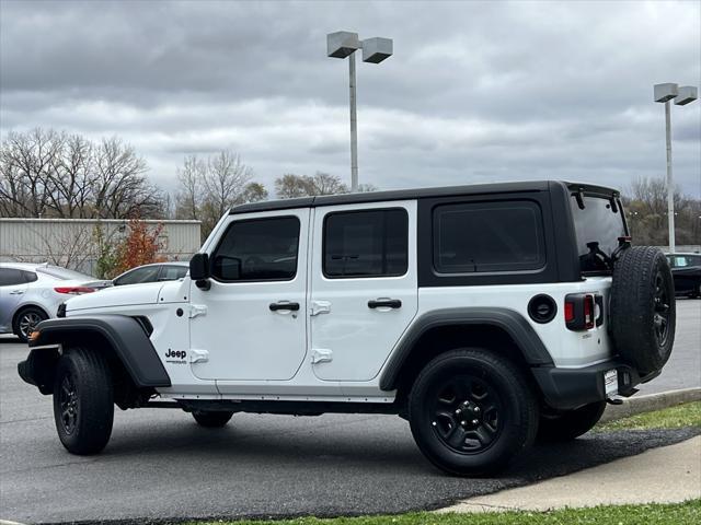 used 2022 Jeep Wrangler Unlimited car, priced at $25,600