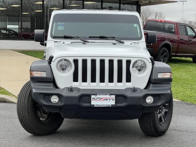 used 2022 Jeep Wrangler Unlimited car, priced at $25,600