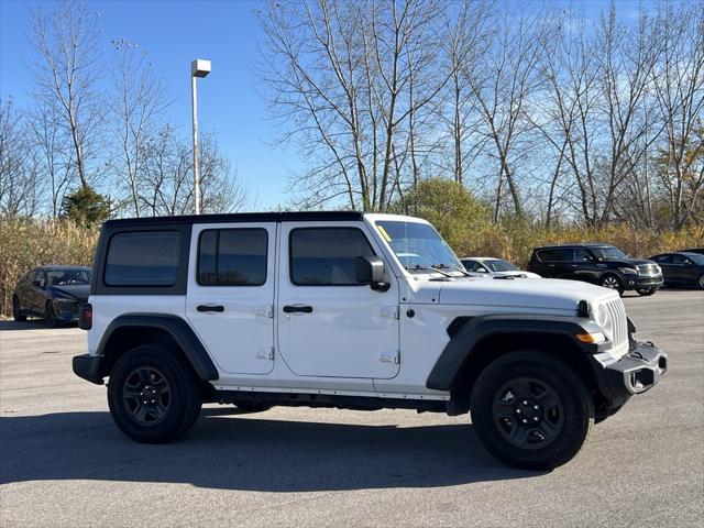 used 2022 Jeep Wrangler Unlimited car, priced at $26,400