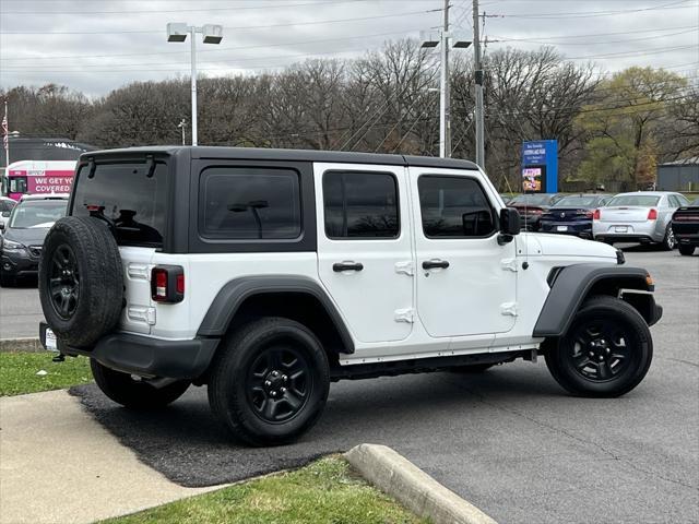 used 2022 Jeep Wrangler Unlimited car, priced at $25,600