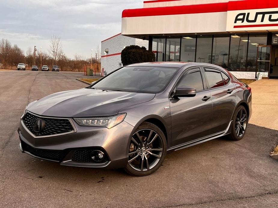 used 2020 Acura TLX car, priced at $23,700