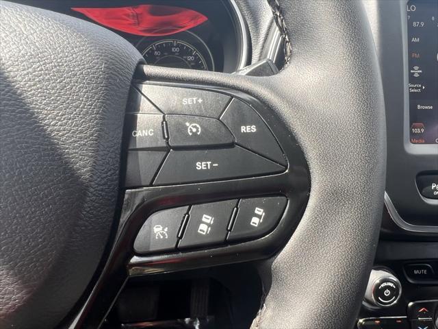 used 2023 Jeep Cherokee car, priced at $19,600