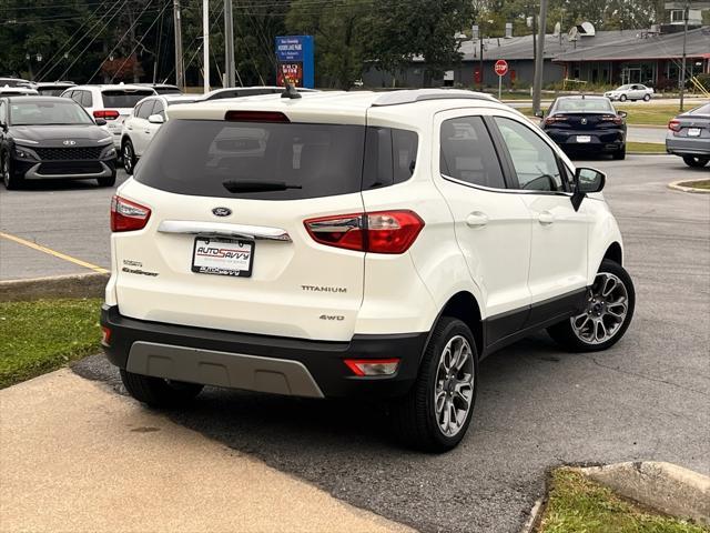 used 2021 Ford EcoSport car, priced at $15,000