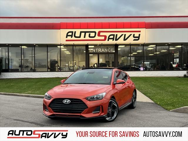 used 2019 Hyundai Veloster car, priced at $15,000