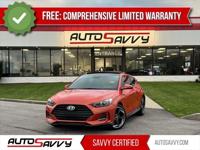 used 2019 Hyundai Veloster car, priced at $15,000