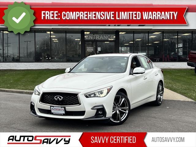 used 2021 INFINITI Q50 car, priced at $26,200