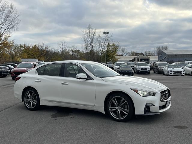 used 2021 INFINITI Q50 car, priced at $27,200