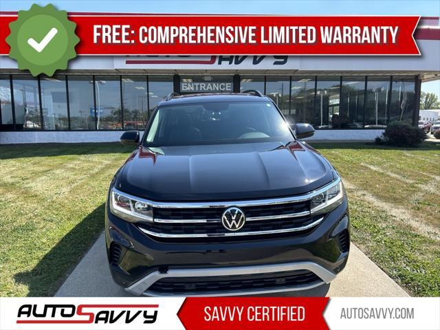 used 2021 Volkswagen Atlas car, priced at $25,500