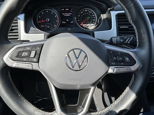 used 2021 Volkswagen Atlas car, priced at $25,500