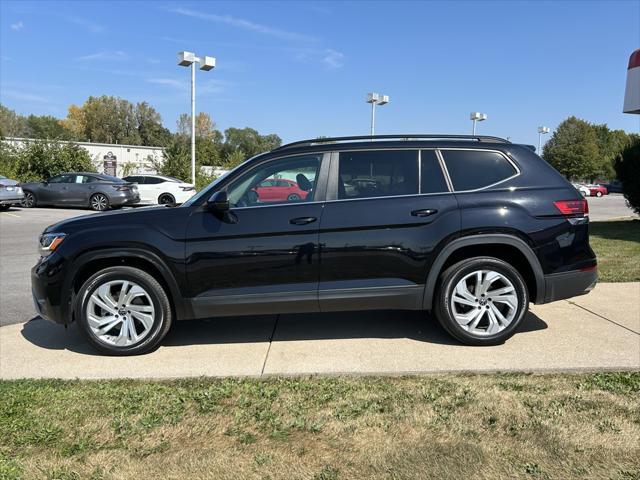 used 2021 Volkswagen Atlas car, priced at $25,500