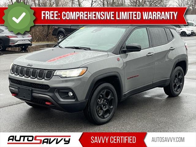 used 2023 Jeep Compass car, priced at $19,700