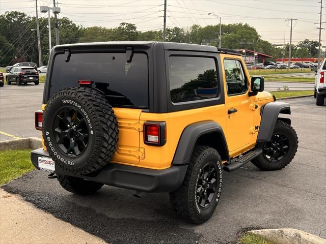 used 2021 Jeep Wrangler car, priced at $24,700