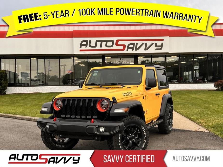 used 2021 Jeep Wrangler car, priced at $26,000