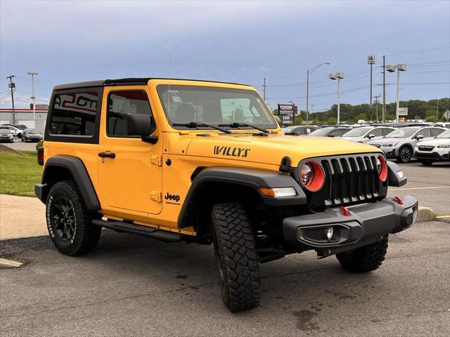 used 2021 Jeep Wrangler car, priced at $24,700