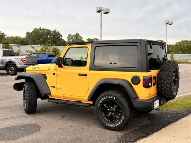 used 2021 Jeep Wrangler car, priced at $24,700