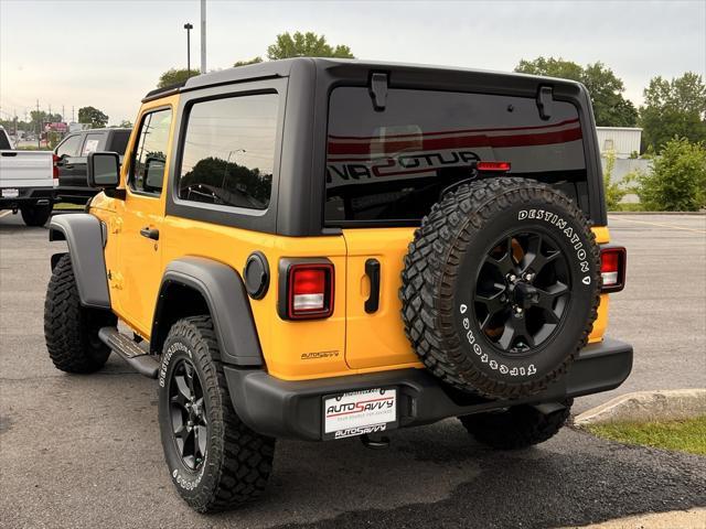 used 2021 Jeep Wrangler car, priced at $24,700