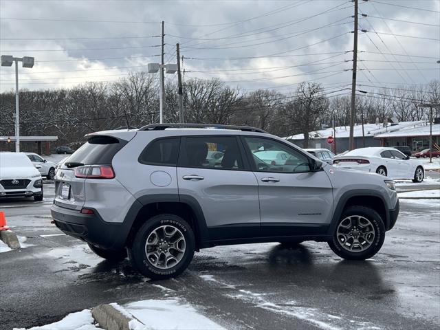 used 2021 Jeep Cherokee car, priced at $21,100