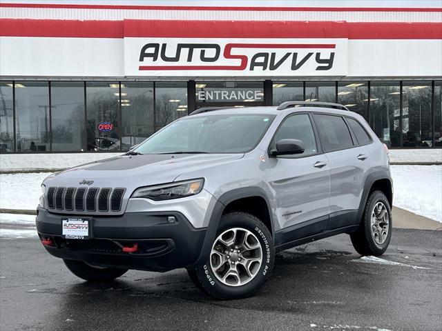 used 2021 Jeep Cherokee car, priced at $21,100