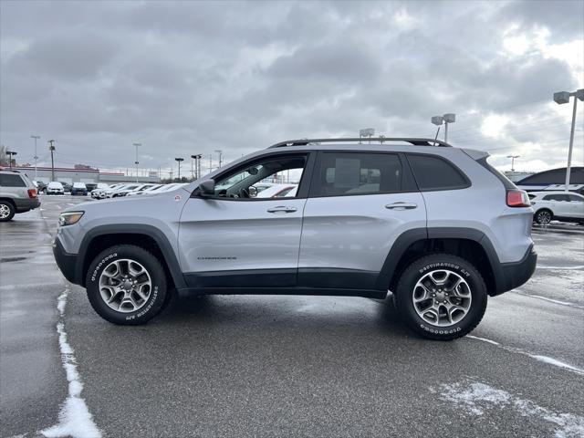 used 2021 Jeep Cherokee car, priced at $21,100