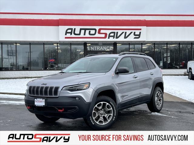 used 2021 Jeep Cherokee car, priced at $21,100