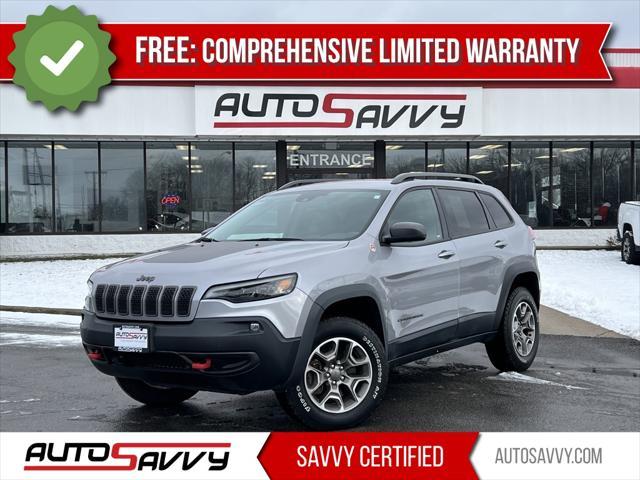 used 2021 Jeep Cherokee car, priced at $20,900