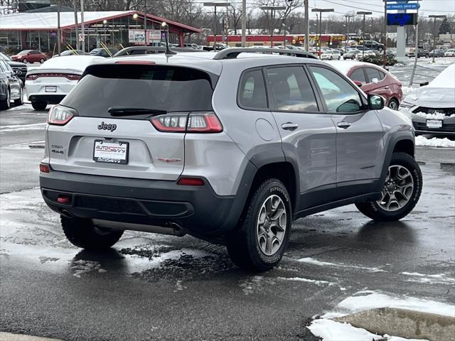 used 2021 Jeep Cherokee car, priced at $21,100