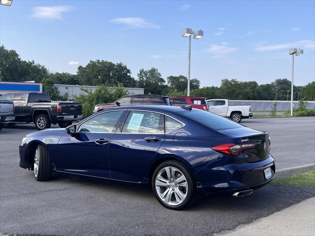 used 2021 Acura TLX car, priced at $23,000