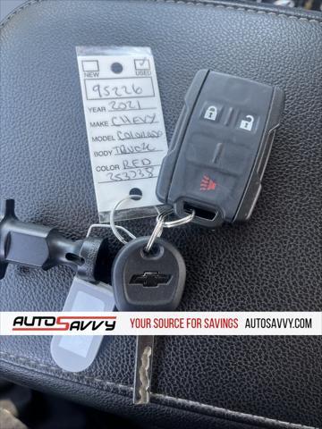 used 2021 Chevrolet Colorado car, priced at $23,200