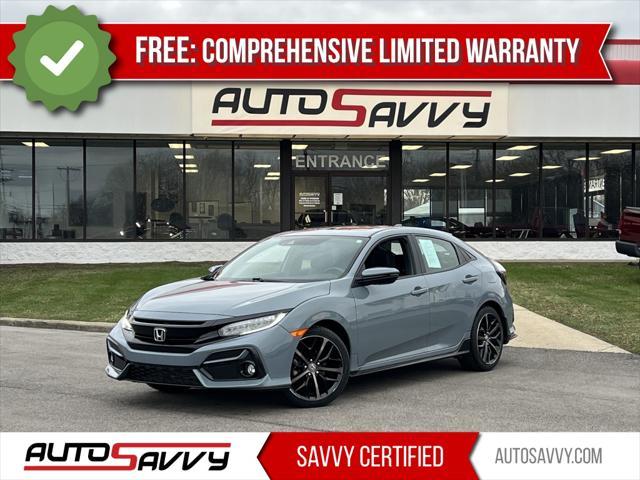 used 2021 Honda Civic car, priced at $21,200