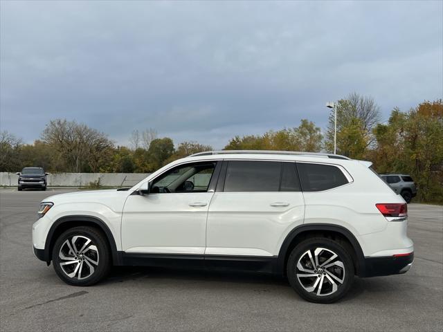 used 2021 Volkswagen Atlas car, priced at $27,000