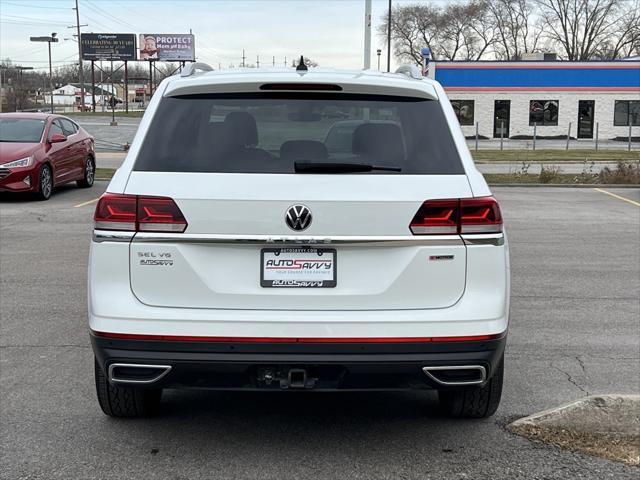 used 2021 Volkswagen Atlas car, priced at $25,800