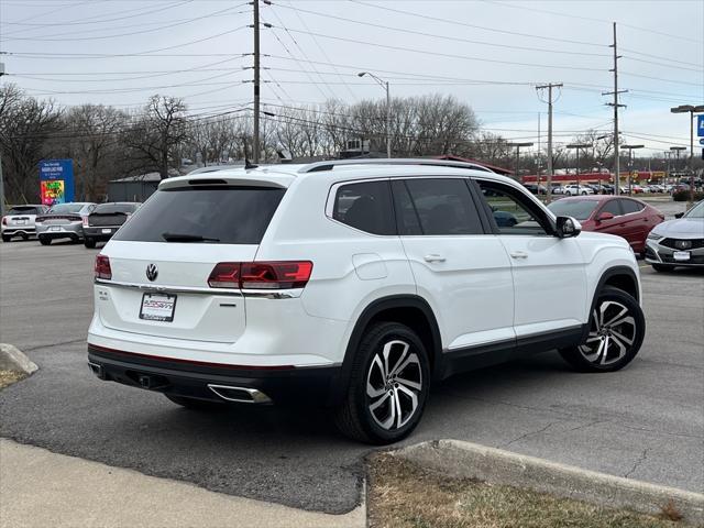 used 2021 Volkswagen Atlas car, priced at $25,800