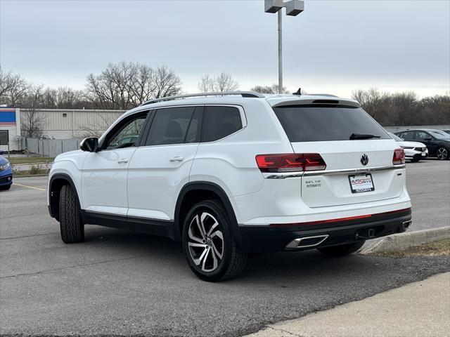 used 2021 Volkswagen Atlas car, priced at $25,800