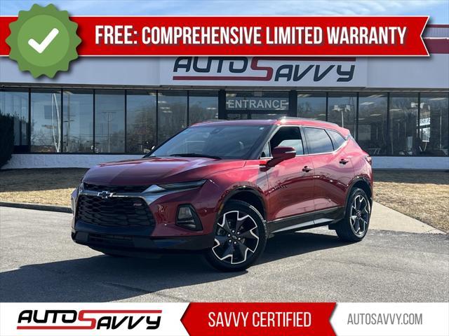 used 2021 Chevrolet Blazer car, priced at $26,400