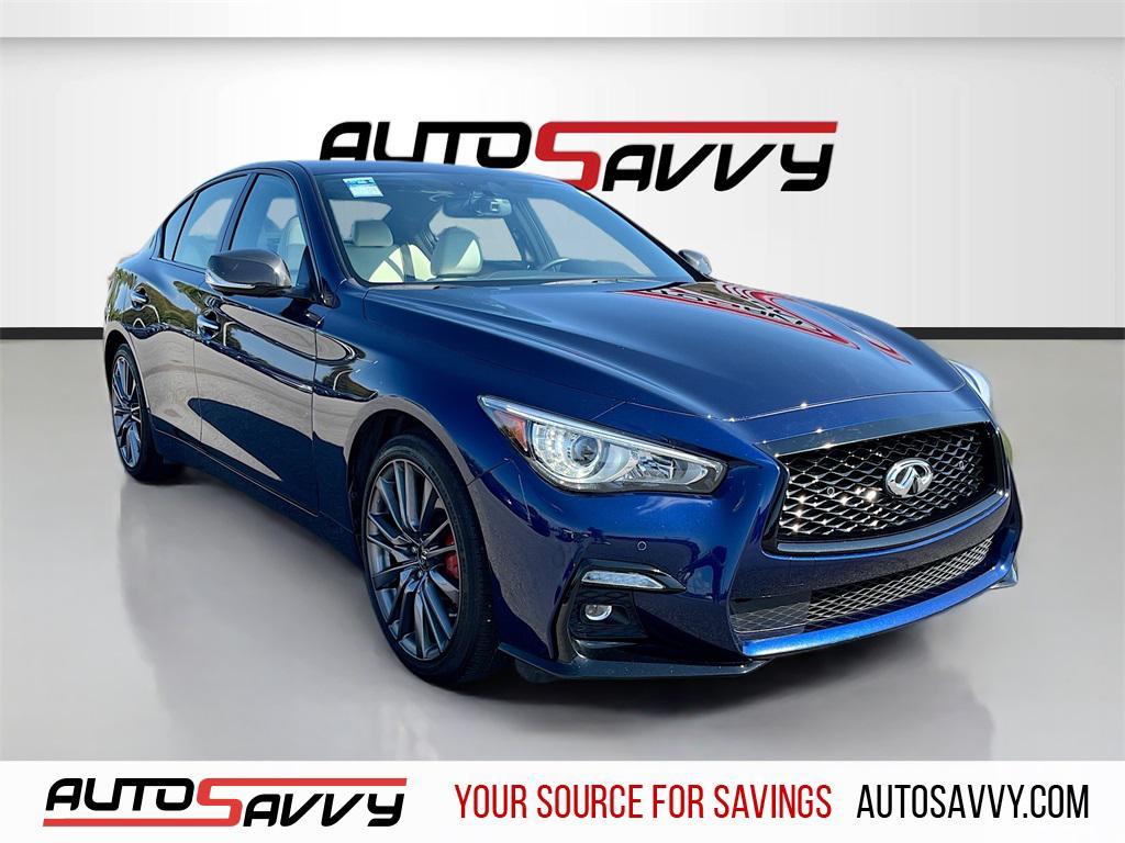 used 2023 INFINITI Q50 car, priced at $35,300