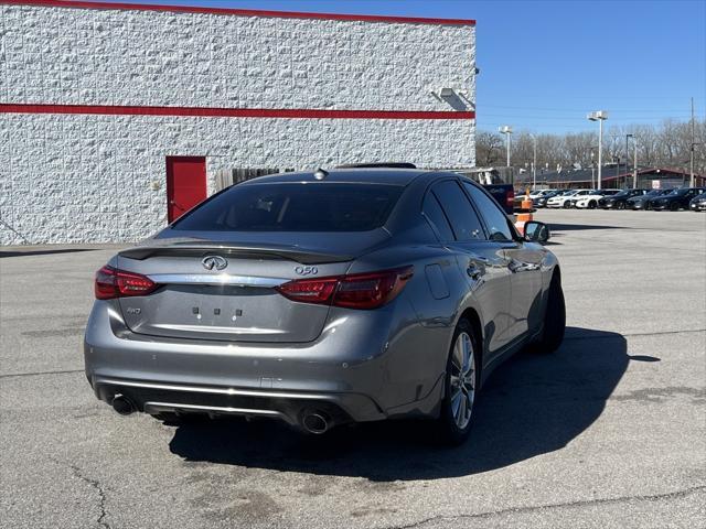 used 2022 INFINITI Q50 car, priced at $22,800