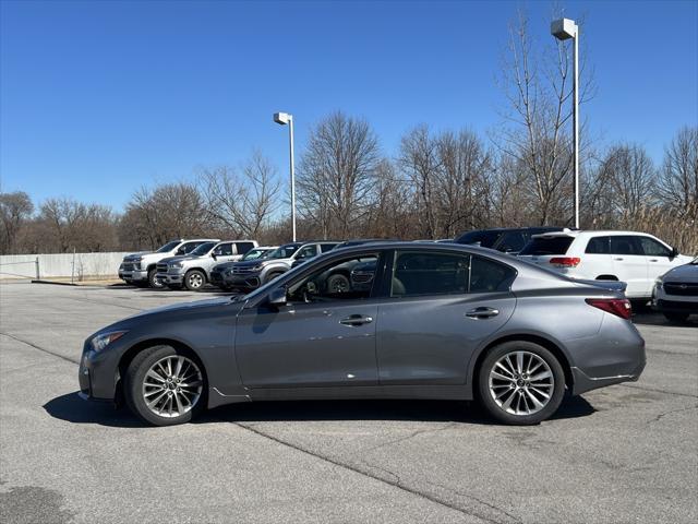 used 2022 INFINITI Q50 car, priced at $22,800