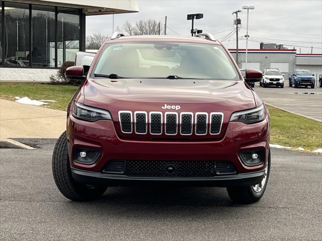 used 2021 Jeep Cherokee car, priced at $16,500