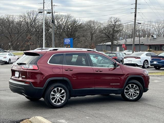 used 2021 Jeep Cherokee car, priced at $16,500