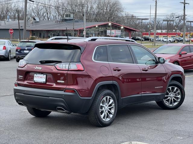 used 2021 Jeep Cherokee car, priced at $16,500