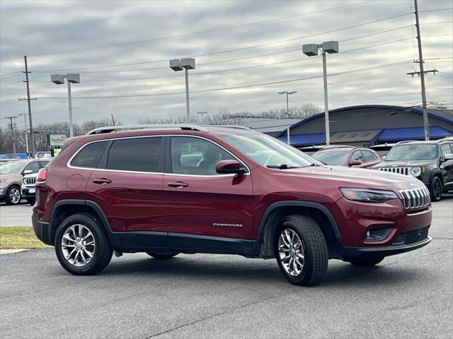 used 2021 Jeep Cherokee car, priced at $16,500